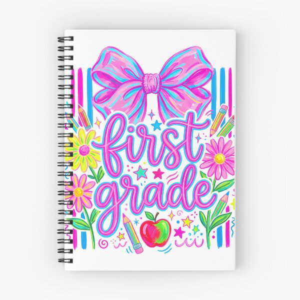 Item preview, First Grade Coquette Bow – Cute Preppy Back to School Design for Girls designed and sold by PalleteCreation.
