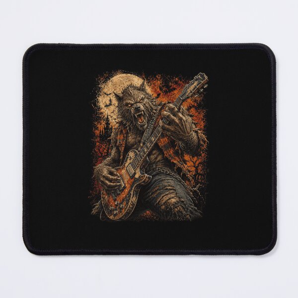 Item preview, Werewolf Rocker Electric Guitar Full Moon designed and sold by snowry.