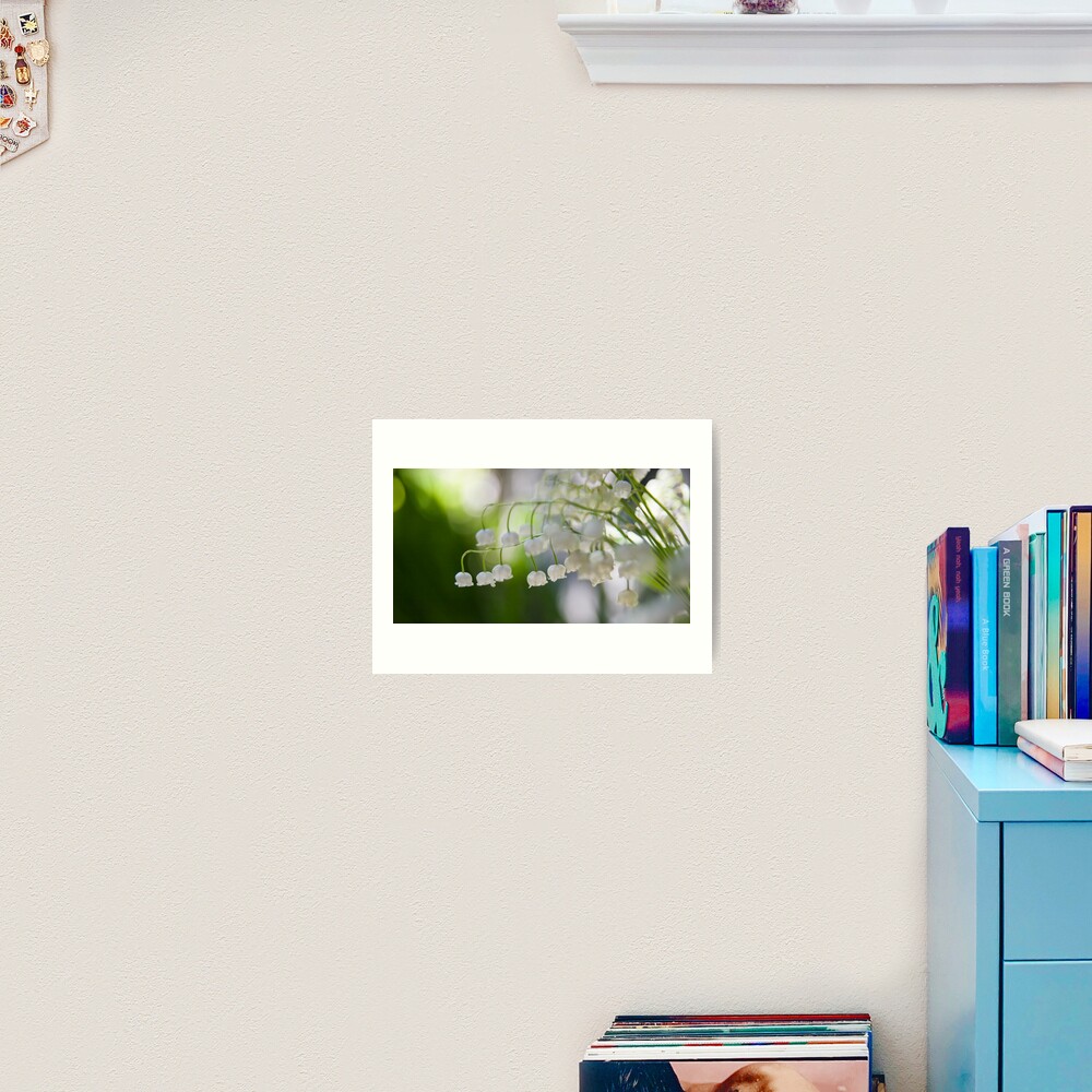 Lily of the valley panorama Art Print