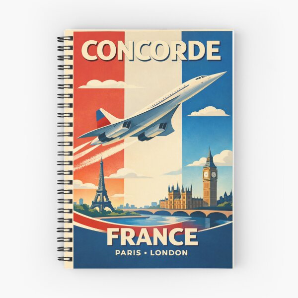 Item preview, Póster de viaje vintage del Concorde de Francia designed and sold by Eclipse 3699.