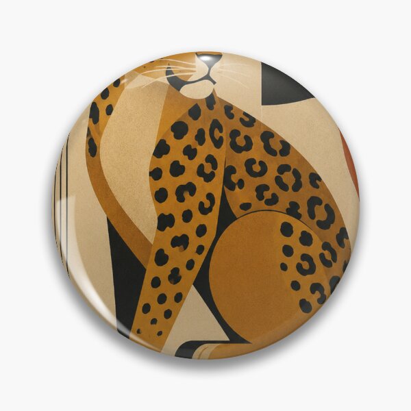 Item preview, Jaguar – Mid Century Modern Bauhaus Art designed and sold by Rooted & Co.