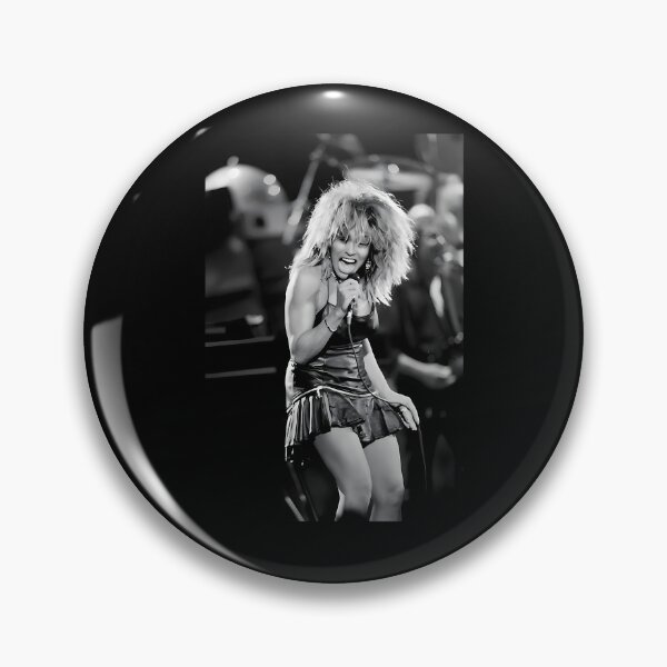Item preview, Tina Turner Black White Live Singing Concert Poster designed and sold by AdolfoLemke.