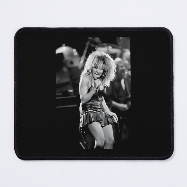 Item preview, Tina Turner Black White Live Singing Concert Poster designed and sold by AdolfoLemke.
