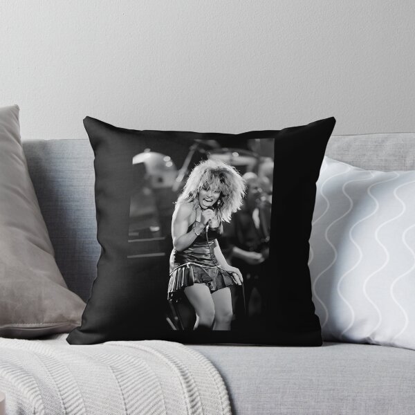Item preview, Tina Turner Black White Live Singing Concert Poster designed and sold by AdolfoLemke.