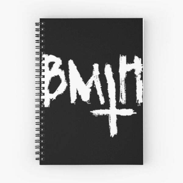 Item preview, BMTH Inverted Cross White Text Metalcore Poster designed and sold by AdolfoLemke.
