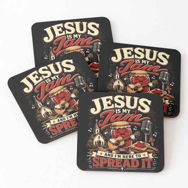 Item preview, Jesus Is My Jam And I'm Here To Spread It designed and sold by Obinne.