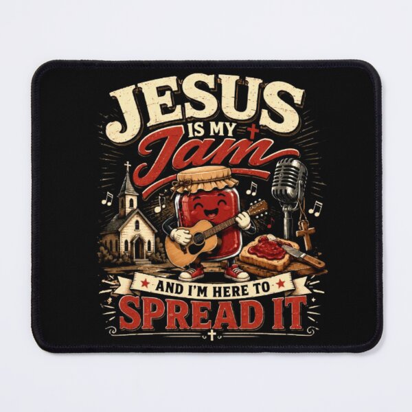 Item preview, Jesus Is My Jam And I'm Here To Spread It designed and sold by Obinne.