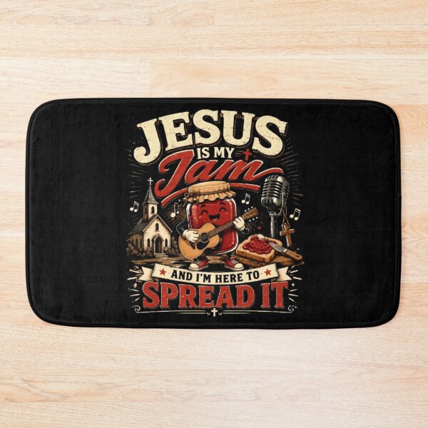 Item preview, Jesus Is My Jam And I'm Here To Spread It designed and sold by Obinne.