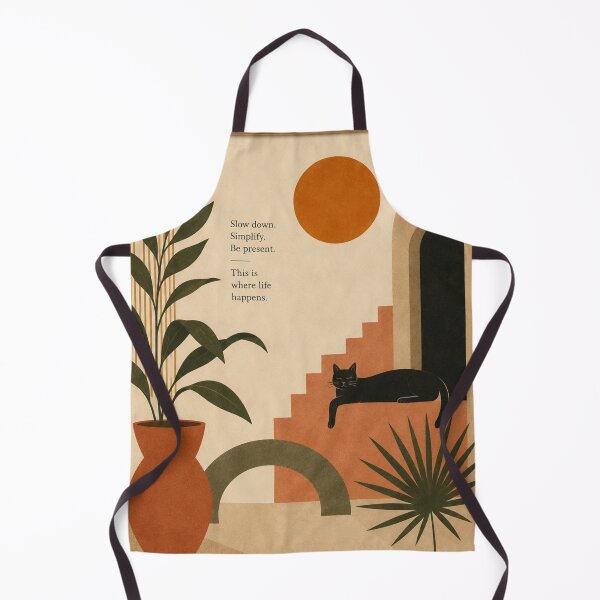 Item preview, Slow Down – Mid Century Modern Boho Wall Art designed and sold by Rooted & Co.