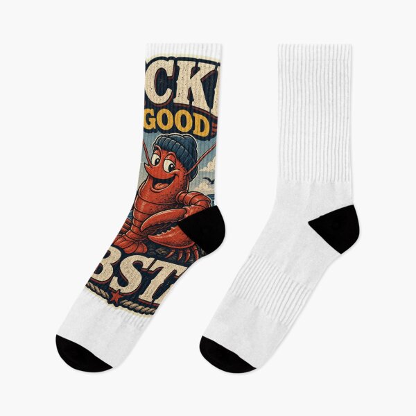 Item preview, New England Lobster Cartoon Coastal Design designed and sold by snowry.