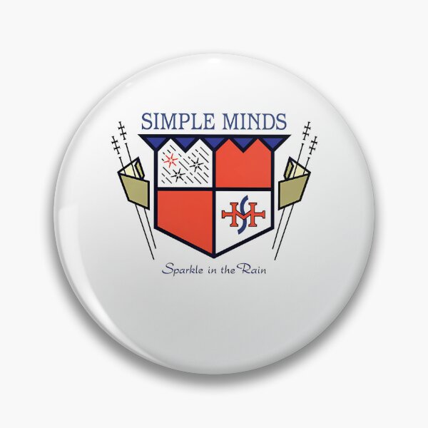 Item preview, Simple Minds Sparkle In The Rain Shield Crest Poster designed and sold by AdolfoLemke.
