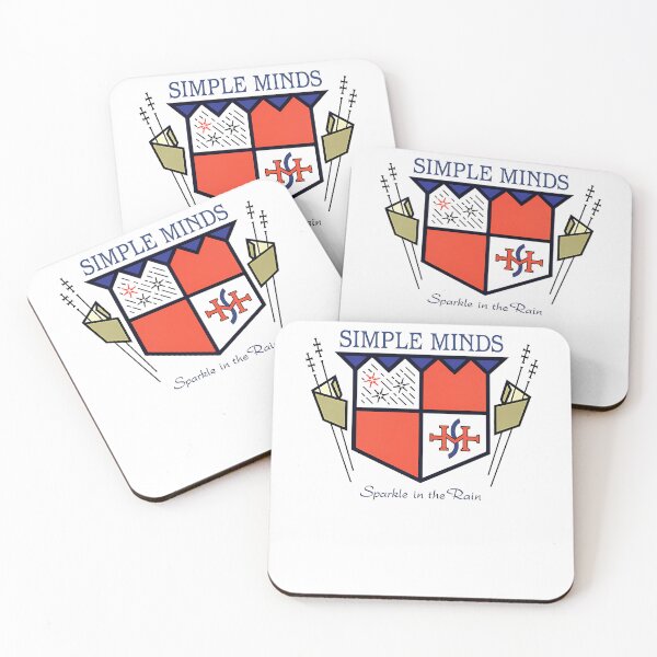 Item preview, Simple Minds Sparkle In The Rain Shield Crest Poster designed and sold by AdolfoLemke.