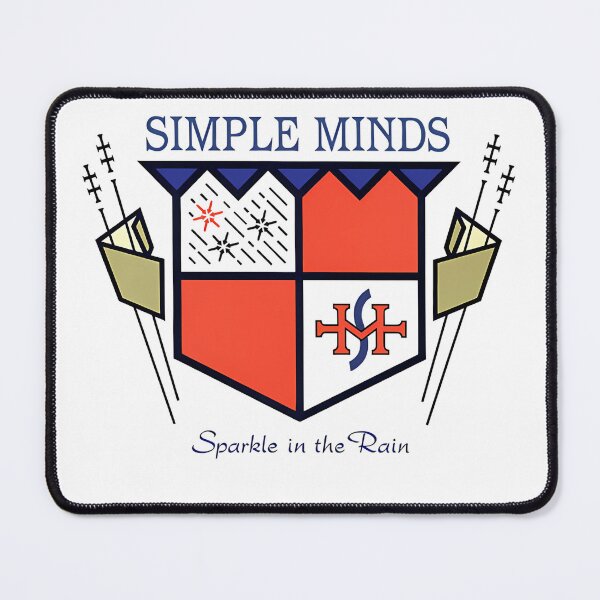 Item preview, Simple Minds Sparkle In The Rain Shield Crest Poster designed and sold by AdolfoLemke.