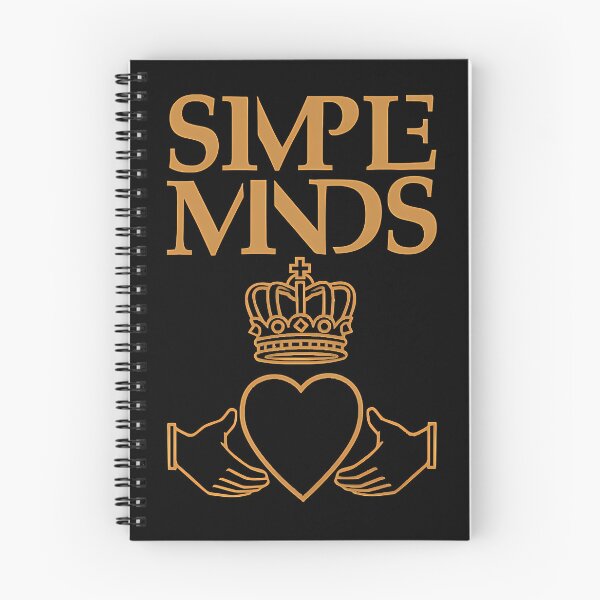 Item preview, Simple Minds Gold Crown Heart Hands Crest Poster designed and sold by AdolfoLemke.