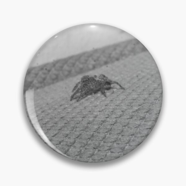 Item preview, B&W -  Jumping Spider 04 designed and sold by ROSE ANN BANILAR.