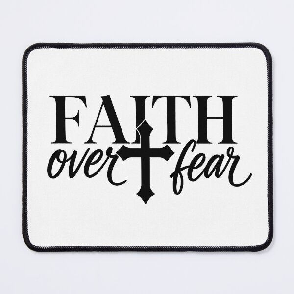 Item preview, faith over fear cross designed and sold by OCD_JESSICA.
