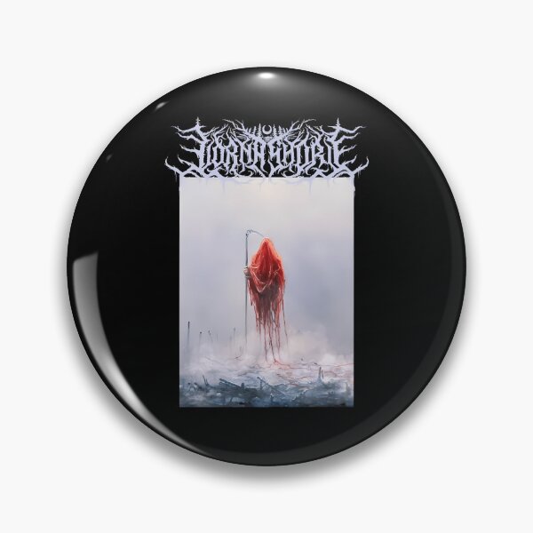 Item preview, Lorna Shore And I Return To Nothingness Reaper Poster designed and sold by AdolfoLemke.