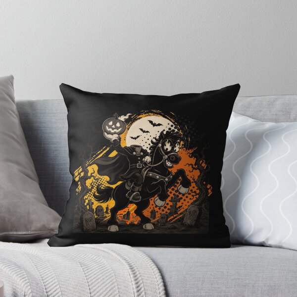 Item preview, Headless Horseman Retro Cartoon designed and sold by Nacho Average Designs.