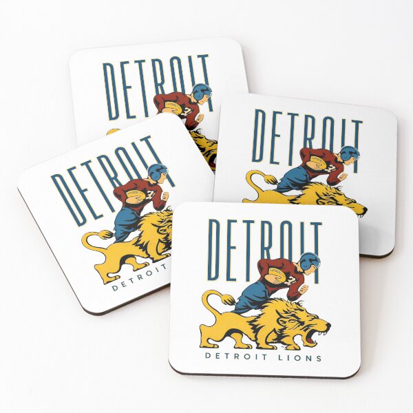 Item preview, Detroit Lions Vintage Football Player Lion designed and sold by Love-bloock.