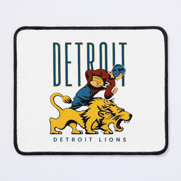 Item preview, Detroit Lions Vintage Football Player Lion designed and sold by Love-bloock.