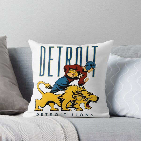Item preview, Detroit Lions Vintage Football Player Lion designed and sold by Love-bloock.