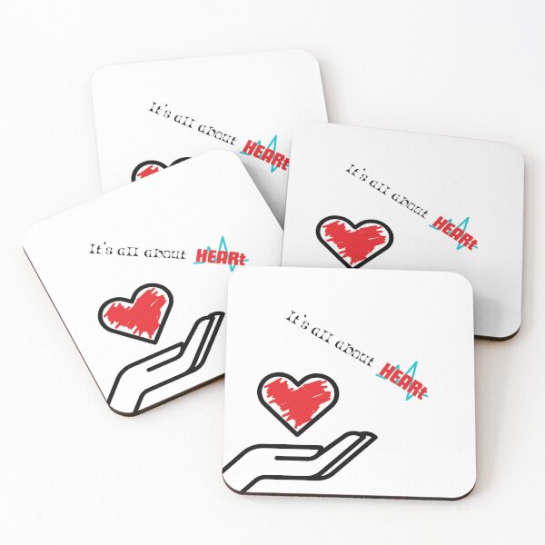 Item preview, ⁠It's All About Heart - Healing With Love⁠ designed and sold by Peaceonly.