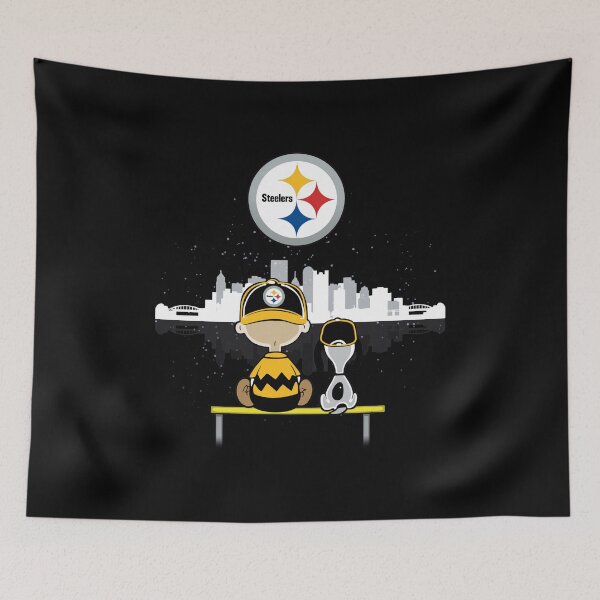 Item preview, Pittsburghsnoopy City Stars and Fans  designed and sold by InkforgeAtelier.