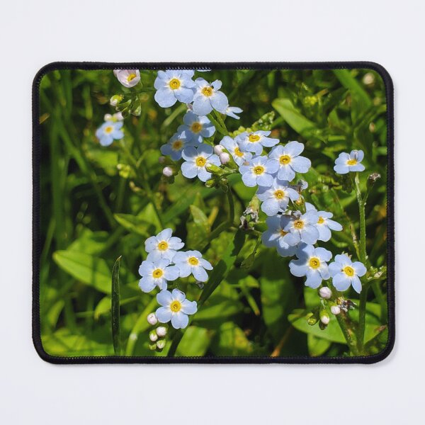 Item preview, Small Dainty Blue Flowers designed and sold by mountaingoblingoods.