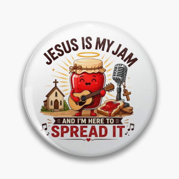 Item preview,  Jesus Is My Jam And I'm Here To Spread It designed and sold by Obinne.