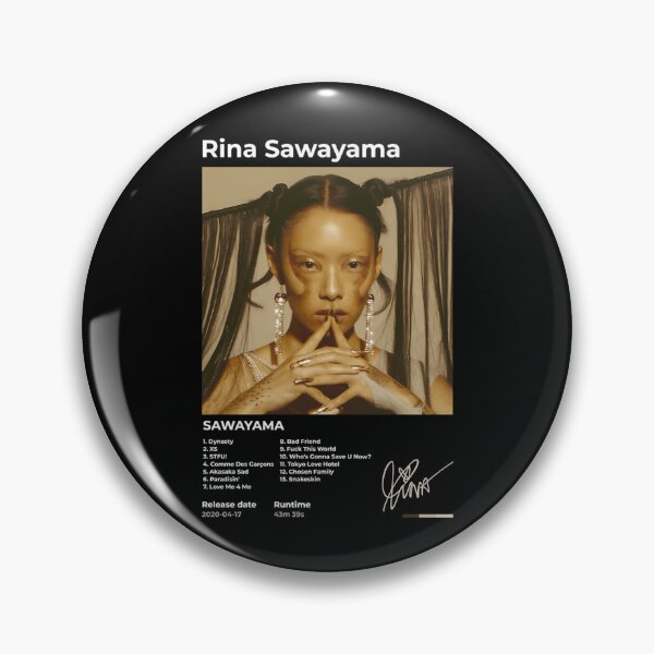 Item preview, Rina Sawayama Tracklist Portrait designed and sold by EinoBergnaum.