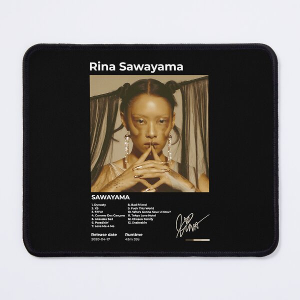 Item preview, Rina Sawayama Tracklist Portrait designed and sold by EinoBergnaum.