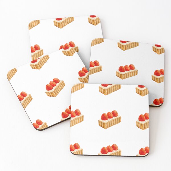 Item preview, Cute Strawberry Charlotte Cake  designed and sold by mmkn.art.