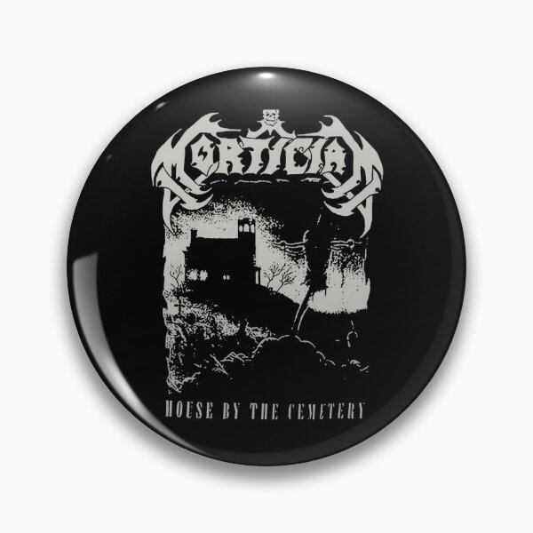 Item preview, Mortician House By The Cemetery Death Metal Poster designed and sold by BriaBode.