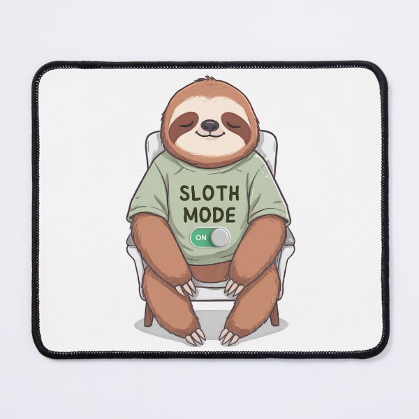 Item preview, Sloth Mode On Funny Lazy Sloth Toggle Switch Shirt designed and sold by BellabdO.