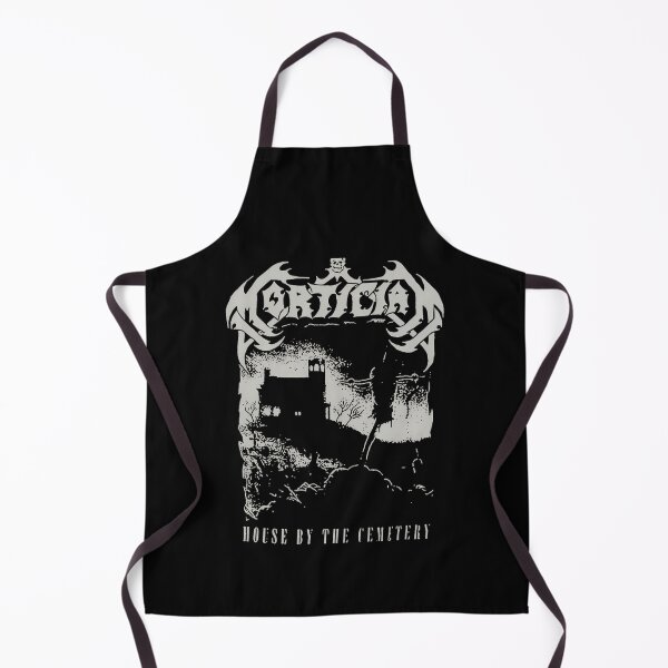 Item preview, Mortician House By The Cemetery Death Metal Poster designed and sold by BriaBode.