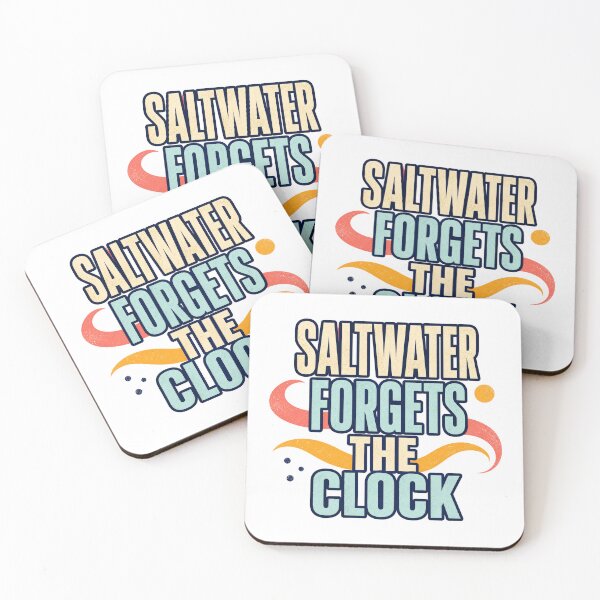 Item preview, Saltwater Forgets The Clock designed and sold by aihrgdesign.