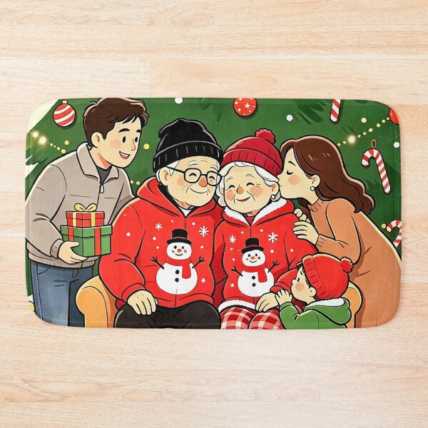 Item preview, Merry Christmas Family Grandparents Grandchildren Love Design designed and sold by Bondingbonding.