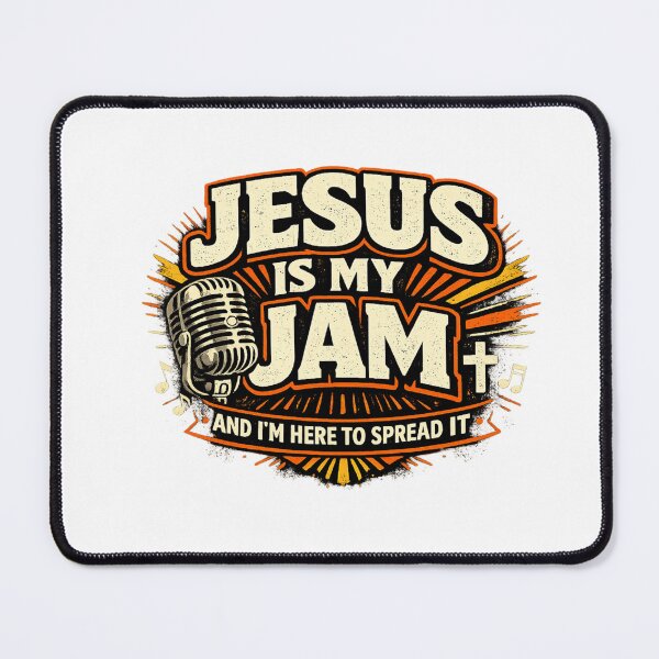Item preview,  Jesus Is My Jam And I'm Here To Spread It designed and sold by Obinne.