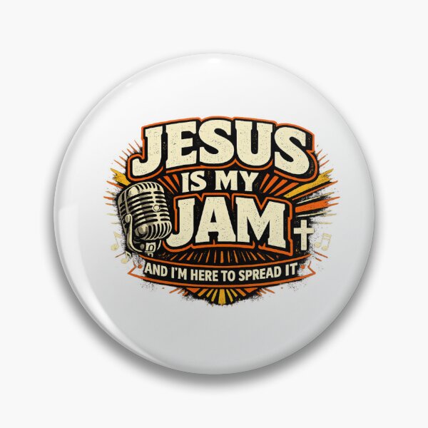 Item preview,  Jesus Is My Jam And I'm Here To Spread It designed and sold by Obinne.