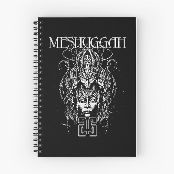 Item preview, Meshuggah 25 Years Totem Mask Technical Metal Poster designed and sold by BriaBode.