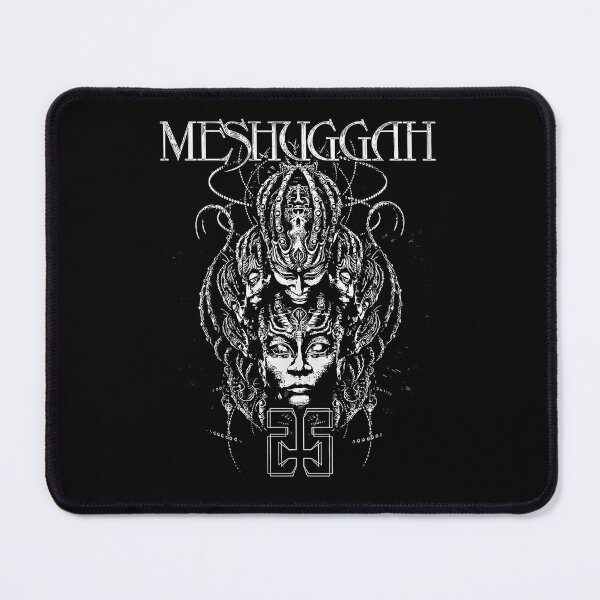 Item preview, Meshuggah 25 Years Totem Mask Technical Metal Poster designed and sold by BriaBode.