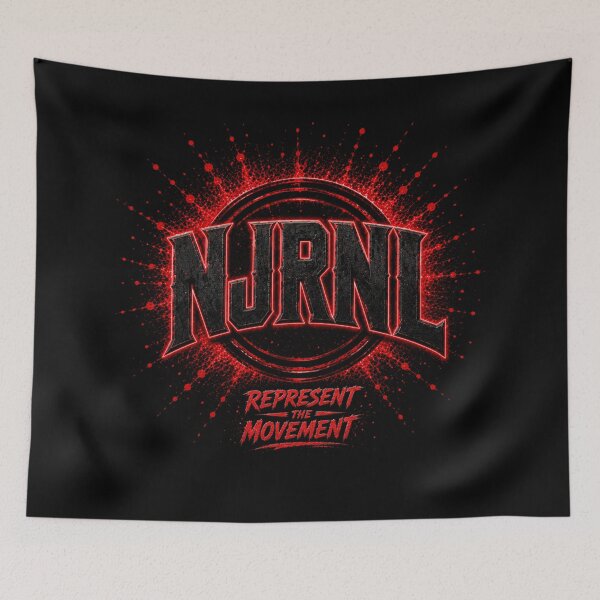 Item preview, NJRNL Represent The Movement Streetwear designed and sold by NJRNL Apparel .