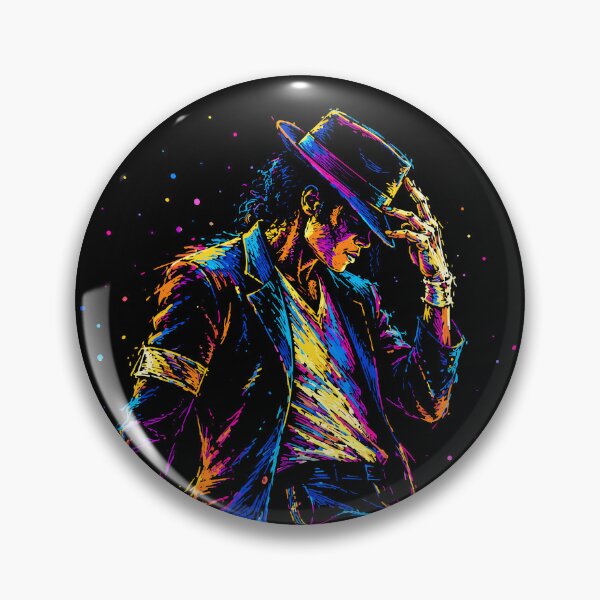Item preview, King of Pop Neon Splash - Michael Jackson Dance Art designed and sold by arfindo-indra.