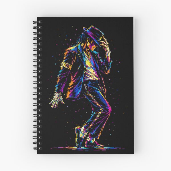 Item preview, King of Pop Neon Splash - Michael Jackson Dance Art designed and sold by arfindo-indra.