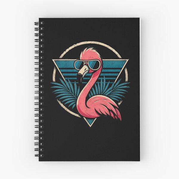 Item preview, Cool Retro Flamingo wearing Sunglasses  designed and sold by Moizento.