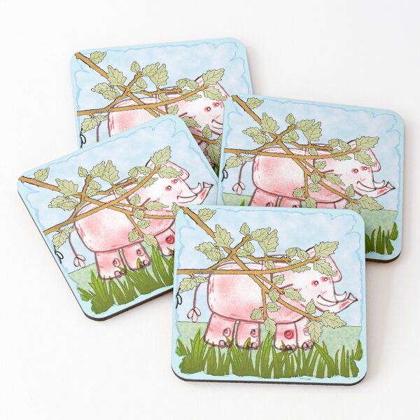 Item preview, Hiding Pink Elephant designed and sold by artmuvz.