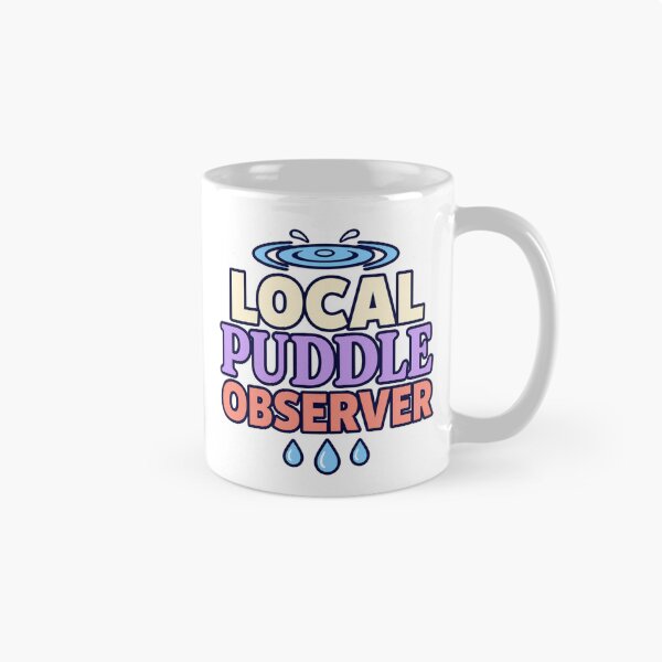 Item preview, Local Puddle Observer Typography designed and sold by aihrgdesign.