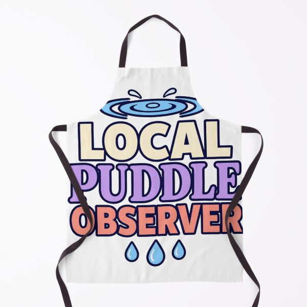 Item preview, Local Puddle Observer Typography designed and sold by aihrgdesign.
