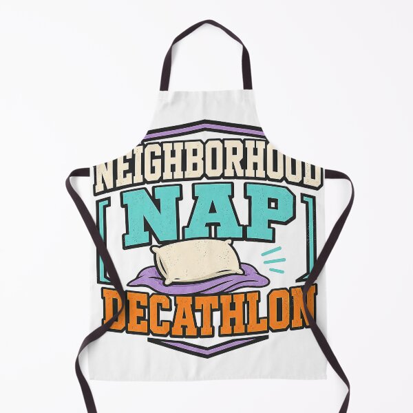 Item preview, Neighborhood Nap Decathlon Badge designed and sold by aihrgdesign.