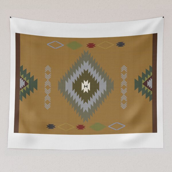 Item preview, geometric carpet and area rug pattern featuring symmetrical shapes designed and sold by Line-Aura.